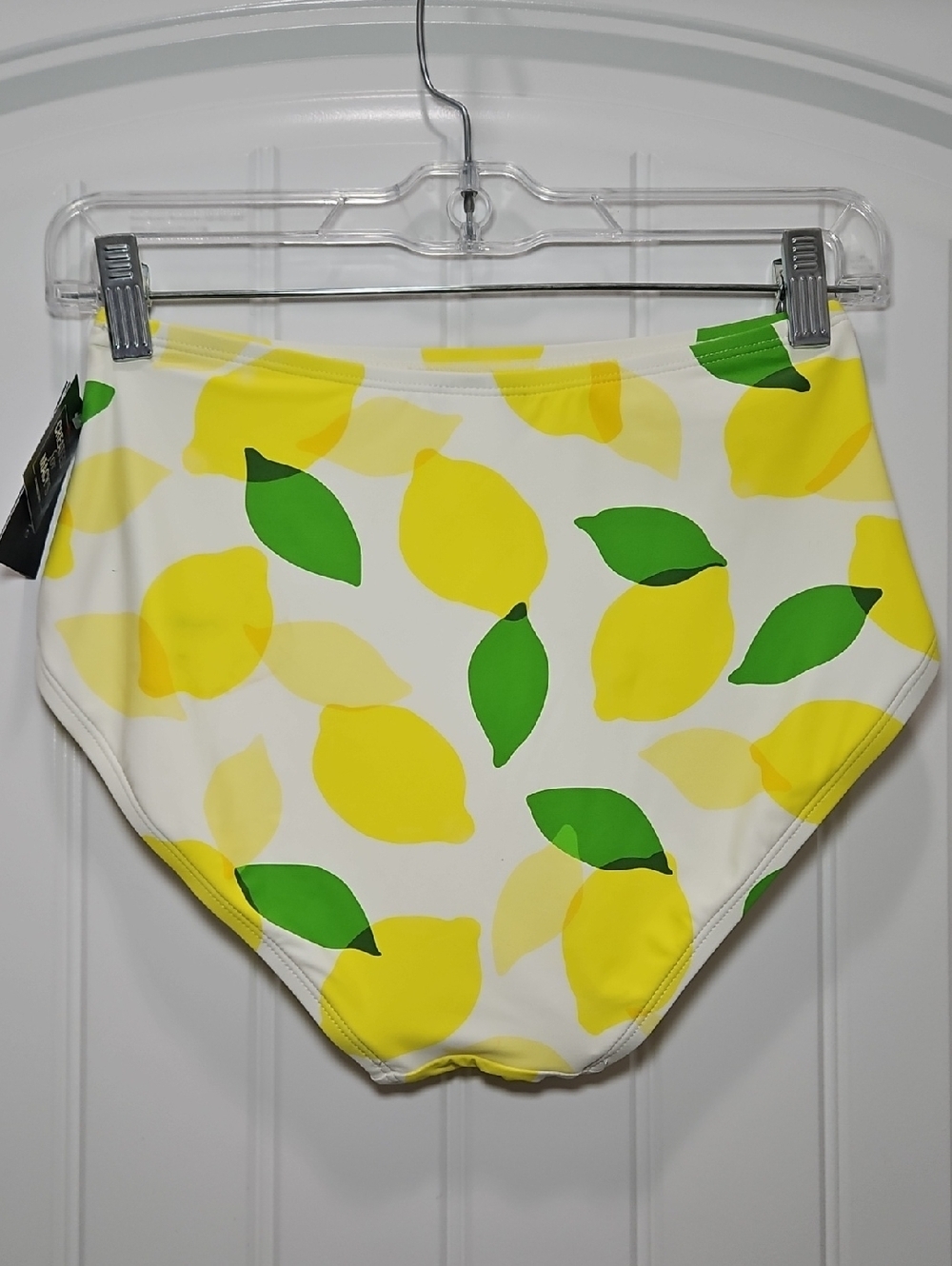 Kate Spade High Waisted Lemon Print Bikini Swimsuit Bottom New - Picture 4 of 7